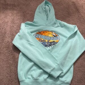 San Diego Kids Mint Hoodie